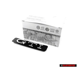 VW Originale GTI Lato Logo Emblema Simbolo Cromo - 1H6853714C Z10