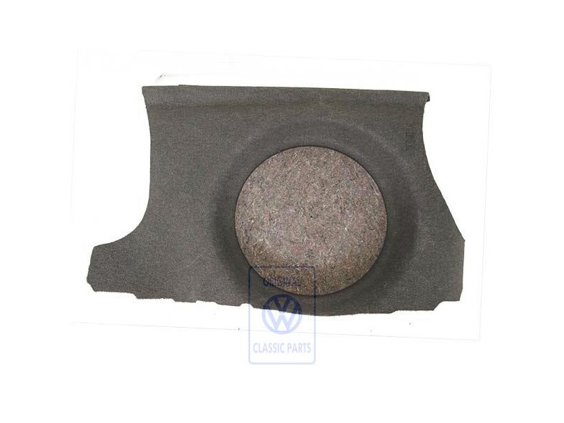 VW Originale Rivestimento Bagagliaio Nero - 535863463J 8DV