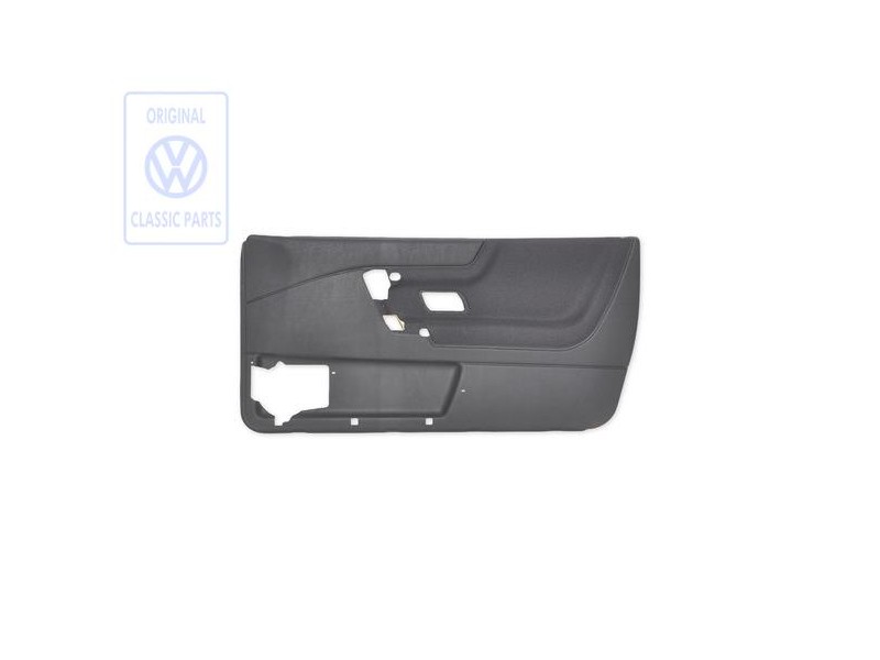 VW Originale Rivestimento Porta (Tessuto) Nero - 535867012M BTK