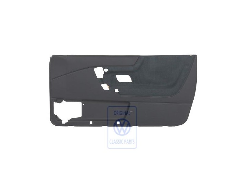 VW Originale Rivestimento Porta (Tessuto) Nero - 535867012M BYH