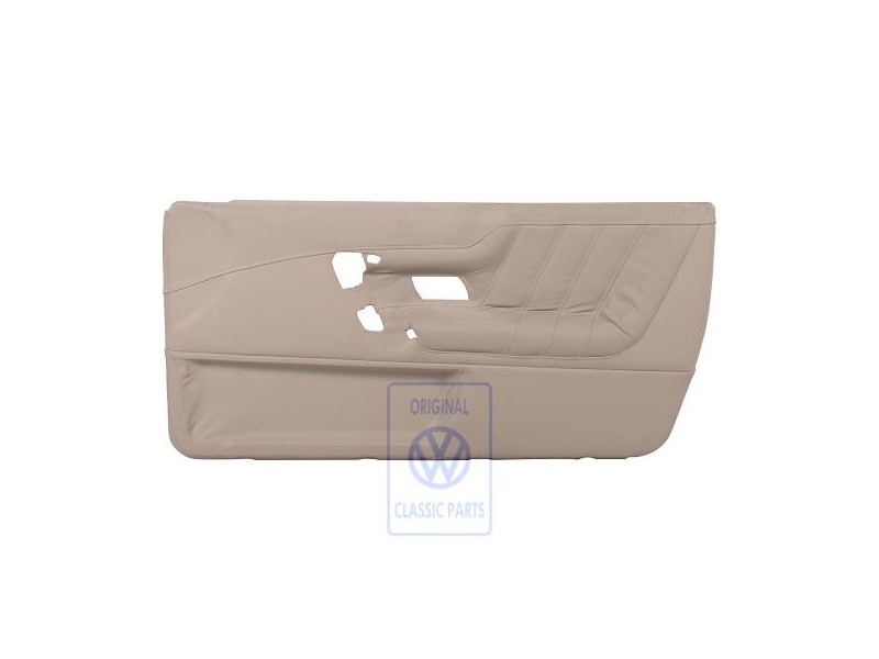 VW Originale Rivestimento Porta (Pelle) Beige Chiaro - 535867012R Q08