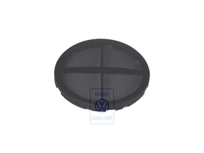 VW Originale Maschera Altoparlante Nero - 535867146C 4FB