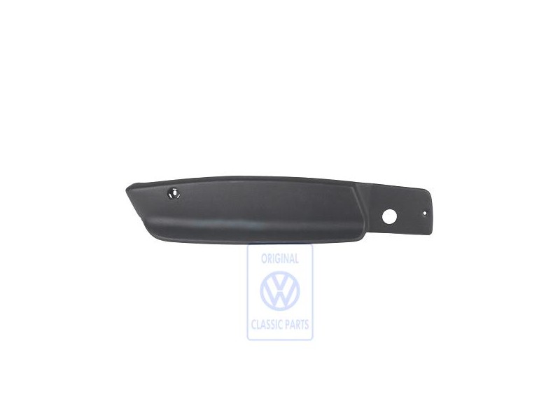 VW Originale Rivestimento Telaio Sedile Nero - 535881317A 4FB