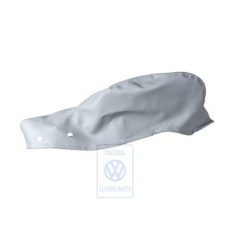 VW Originale Rivestimento Sedile (Pelle/Similpelle) Platino - 535881402J AFC