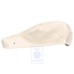VW Originale Rivestimento Sedile Pelle/Similpelle Beige Chiaro - 535881402N AUM