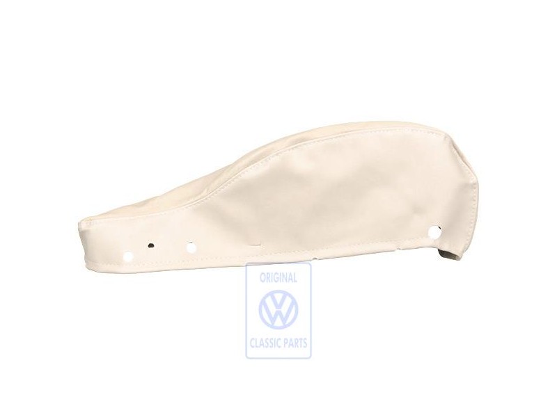 VW Originale Rivestimento Sedile Pelle/Similpelle Beige Chiaro - 535881402N AUM