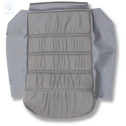 VW Originale Rivestimento Sedile (Pelle/Similpelle) Platino - 535881405E AFC