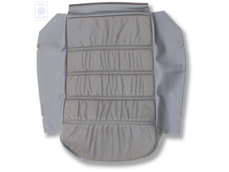 VW Originale Rivestimento Sedile (Pelle/Similpelle) Platino - 535881405E AFC