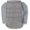 VW Originale Rivestimento Sedile (Pelle/Similpelle) Platino - 535881405E AFC