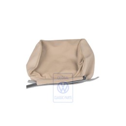 VW Originale Rivestim. Poggiatesta (Pelle) Beige Chiaro - 535881921E Q08