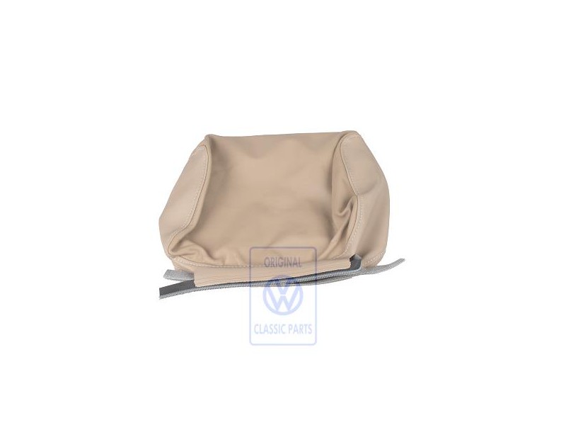 VW Originale Rivestim. Poggiatesta (Pelle) Beige Chiaro - 535881921E Q08