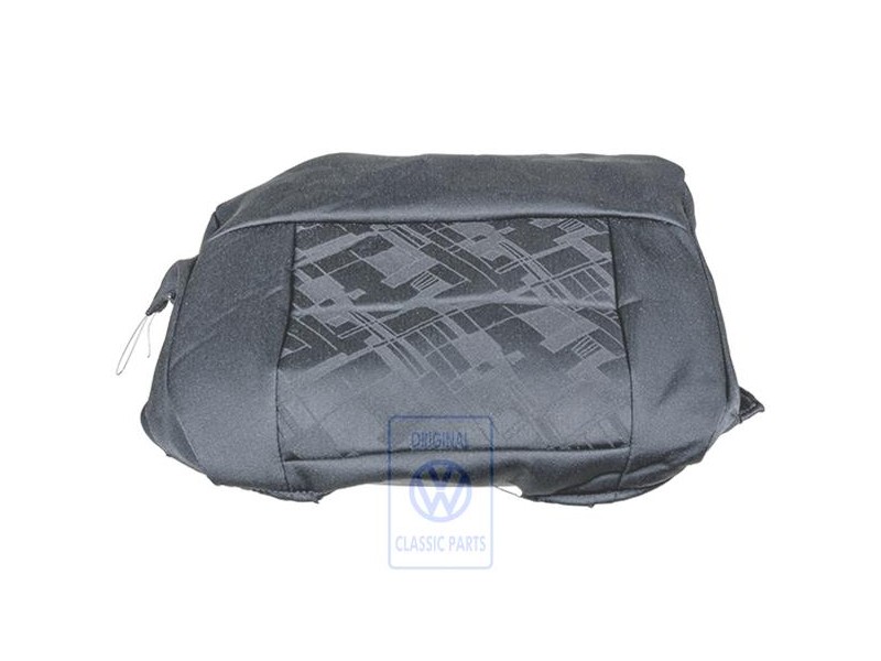 VW Originale Rivestimento Sedile (Tessuto) Nero - 535885405C DAQ