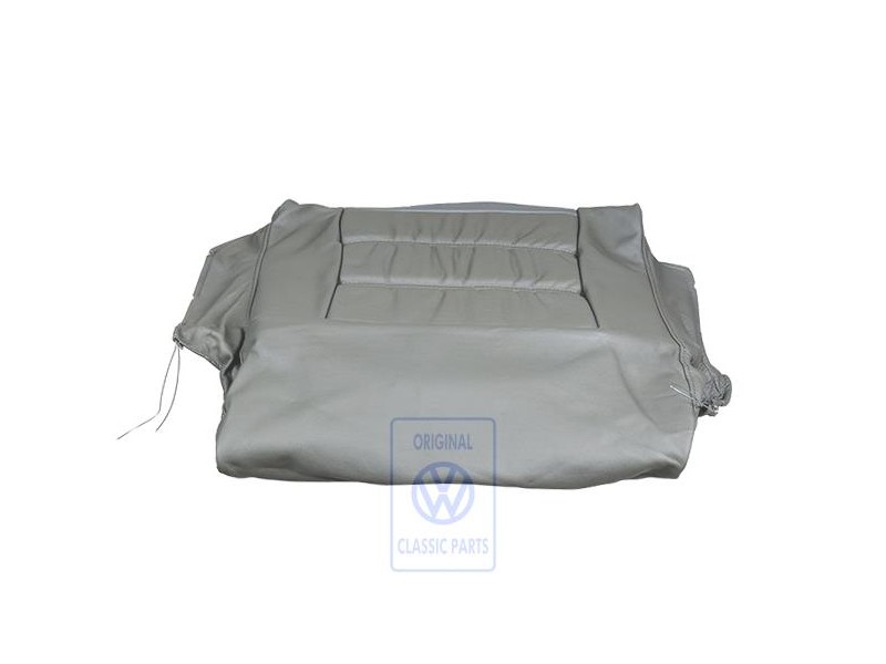 VW Originale Rivestimento Sedile (Pelle/Similpelle) Platino - 535885406D AFC