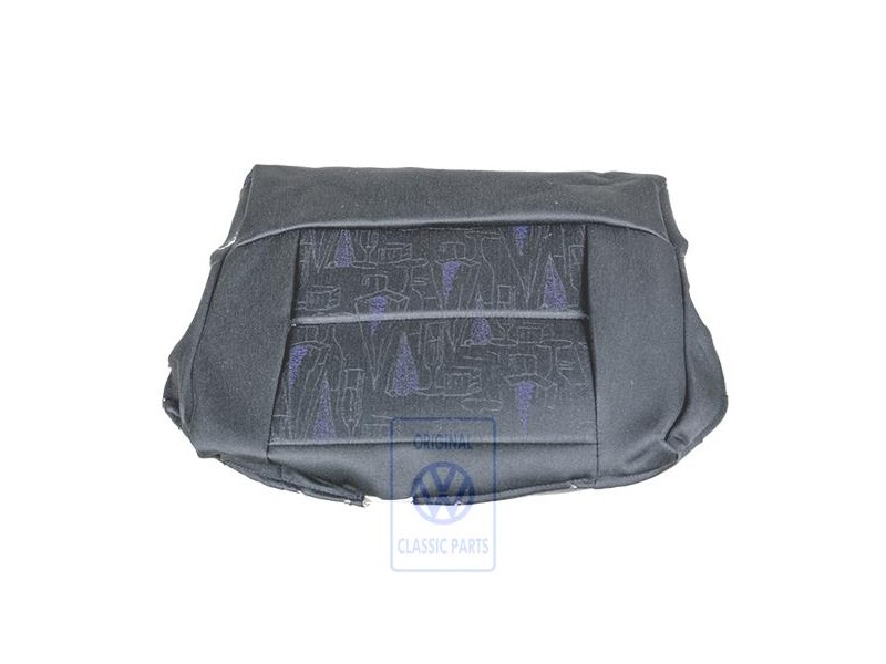 VW Originale Rivestimento Sedile (Tessuto) Nero - 535885406J DAF