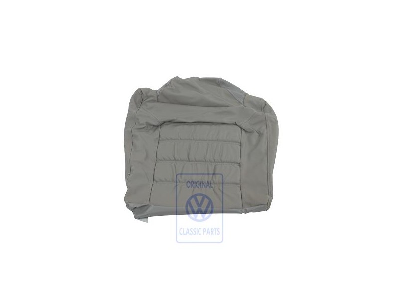 VW Originale Rivestimento Schienale (Cuoio/Fintapelle) Platino - 535885805G AFC