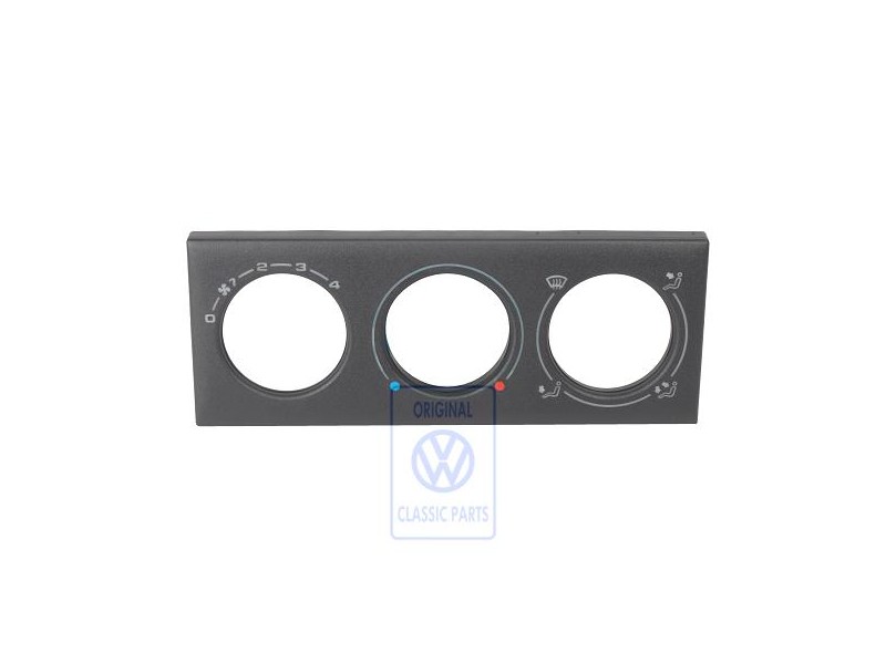 VW Originale Maschera Per Comando Termoventilazione - 535919383D 01C