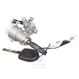 VW Originale Cilindro Serratura Con Chiavi E Scatola - 6N0827297M