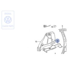 VW Originale Rinforzo Per Passaruota - 535803428A
