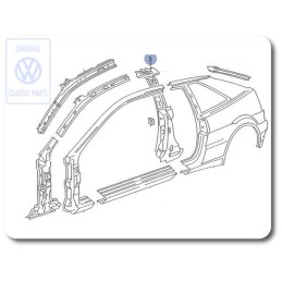 VW Originale Rinforzo Per Montante B - 535809611A