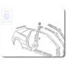VW Originale Rinforzo Per Montante B - 535809612A