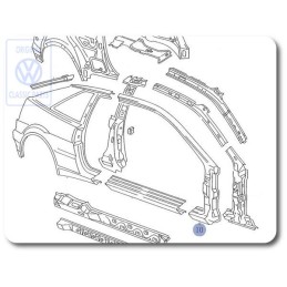 VW Originale Sezione - Montante A - 535809840A