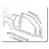 VW Originale Rinforzo Per Longherone Inf. 