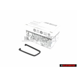 VW Originale Cornice Per Bracciolo Nero Satinato - 161867191 01C
