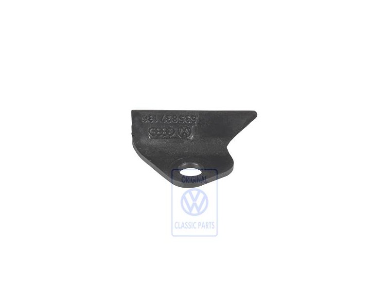 VW Originale Staffa Fissaggio Nero Satinato - 535837136 01C
