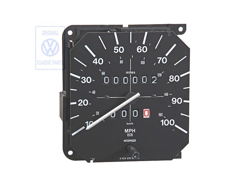 VW Originale Tachimetro Con Contamiglia Giornaliero - 861957023G