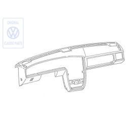 VW Originale Cruscotto Nero - 535857003H 4FB