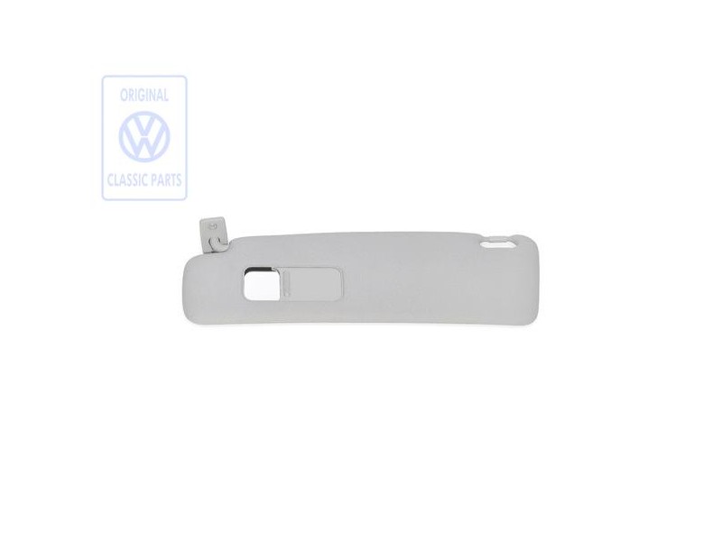VW Originale Aletta Parasole Con Specchietto E Copertura Grigio - 535857551 A77