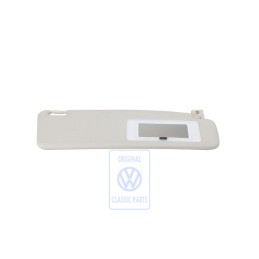 VW Originale Aletta Parasole Con Specch. Illuminato Grigio Pas. 