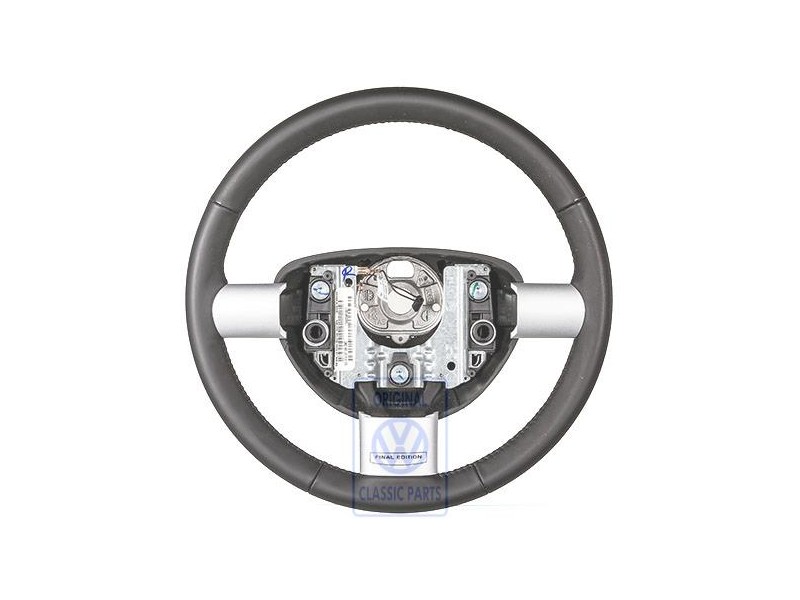 VW Originale Volante Pelle Nero Satinato - 1C0419091DNOBC