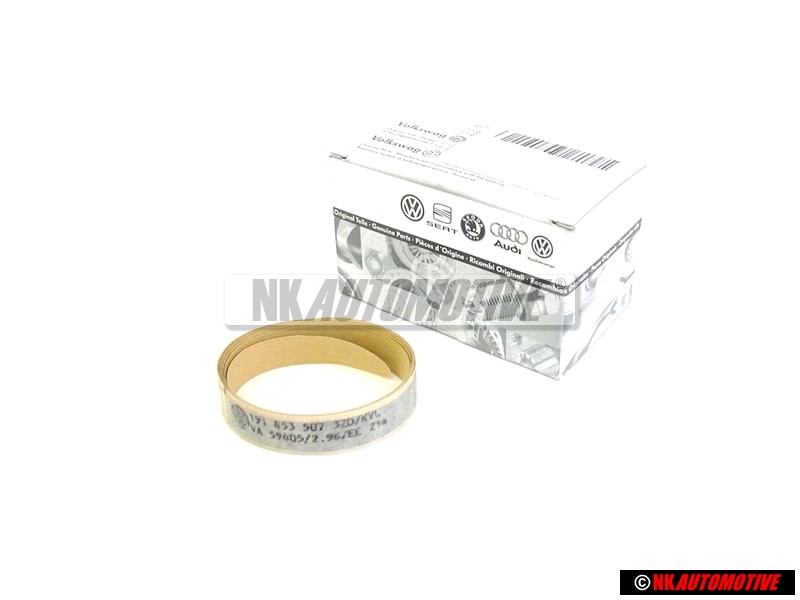 VW Originale Stris. Ornament. Per Parafango Grigio Scuro Met. 