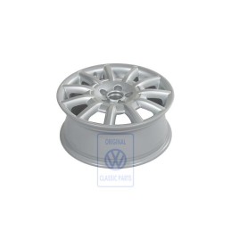 VW Originale Cerchio In Alluminio Cromo Brillante - 1C0601025T 8Z8