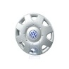 VW Originale Copriruota Argento Brillante/Blu/Bianco - 1C0601147D HRN