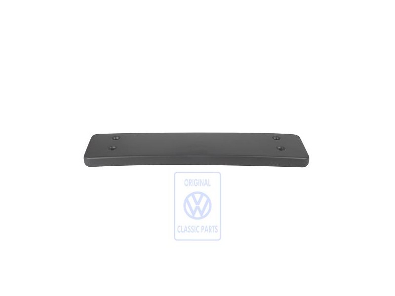 VW Originale Supporto Per Targa Nero Satinato - 1C0807287G B41