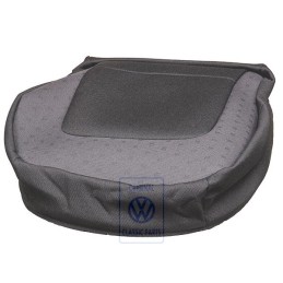 VW Originale Rivestimento Sedile Tessuto Nero - 1C0881405H HEQ