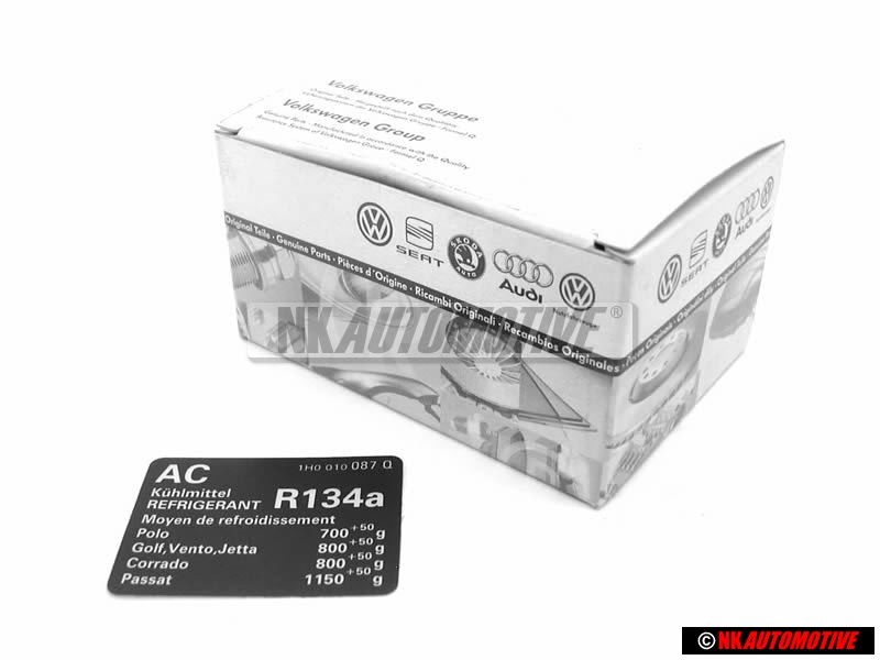 VW Originale Etichetta Air Conditioning Refrigerant R134A - 1H0010087Q