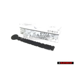VW Originale VOLKSWAGEN Posteriore Logo Emblema Scritta Nero - 253853685