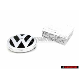 VW Originale Fronte Logo Emblema Simbolo Cromo - 2H0853601A ULM