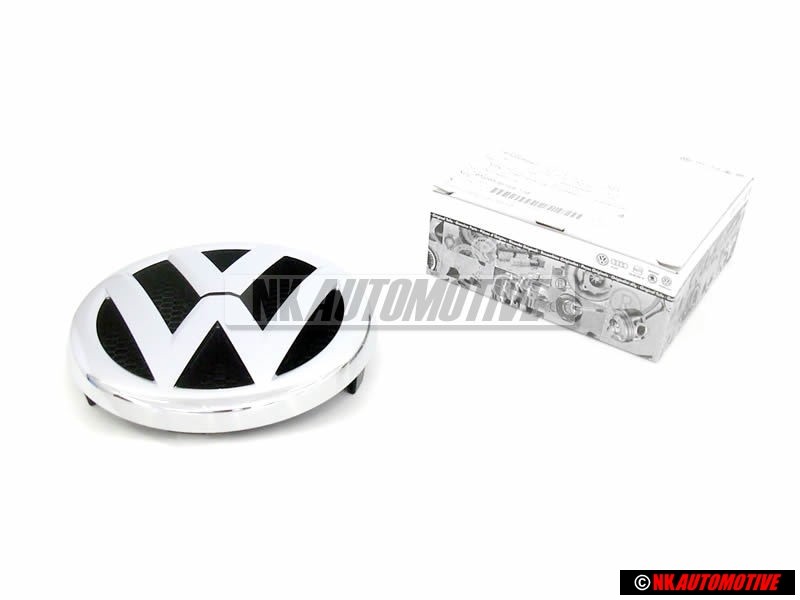 VW Originale Fronte Logo Emblema Simbolo Cromo - 2H0853601A ULM