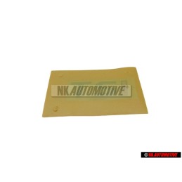 VW Originale TSI Posteriore Logo Emblema Scritta Cromo Rosso - 3AA853675 GQF