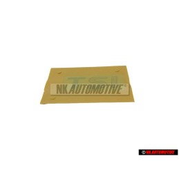 VW Originale TSI Posteriore Logo Emblema Scritta Cromo Rosso - 3AA853675A GQF
