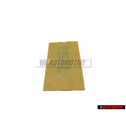 VW Originale TSI Posteriore Logo Emblema Scritta Cromo Rosso - 3AA853675A GQF