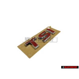 VW Originale TSI Posteriore Logo Emblema Scritta Rosso - 3AA853675C GQF
