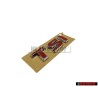 VW Originale TSI Posteriore Logo Emblema Scritta Rosso - 3AA853675C GQF