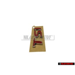 VW Originale TSI Posteriore Logo Emblema Scritta Rosso - 3AA853675C GQF