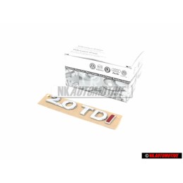 VW Originale 2.0 TDI Posteriore Logo Emblema Scritta - 3AA853675F GQF