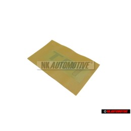 VW Originale TDI Posteriore Logo Emblema Scritta Cromo Rosso - 3AA853675H GQF